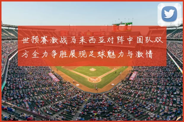 世预赛激战马来西亚对阵中国队双方全力争胜展现足球魅力与激情