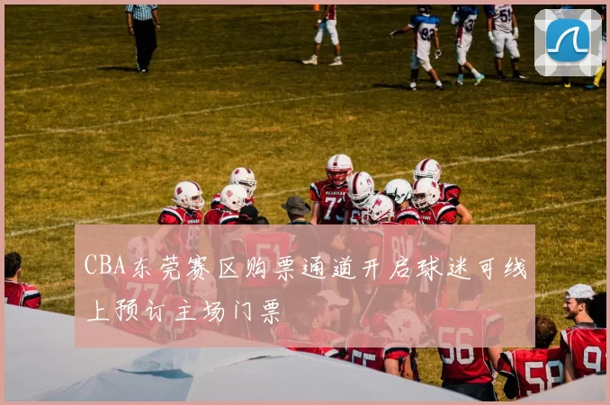 CBA东莞赛区购票通道开启球迷可线上预订主场门票