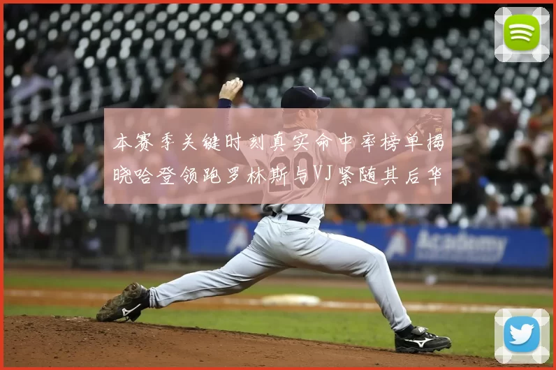 本赛季关键时刻真实命中率榜单揭晓哈登领跑罗林斯与VJ紧随其后华子位列第四